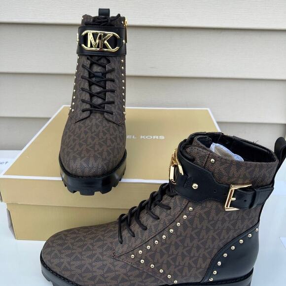 Michael kors boot Kincaid Lace up boots -Brown - Picture 5 of 12